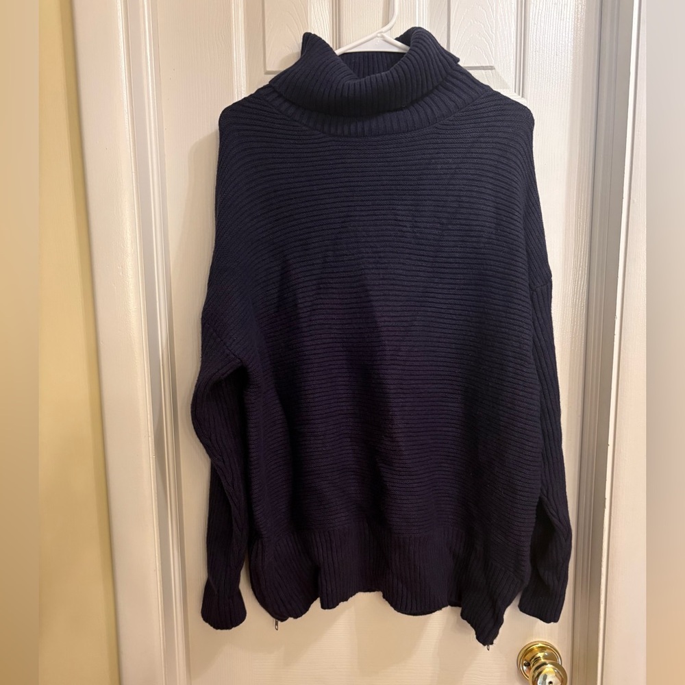 9fifty Dark Blue Knit Sweater